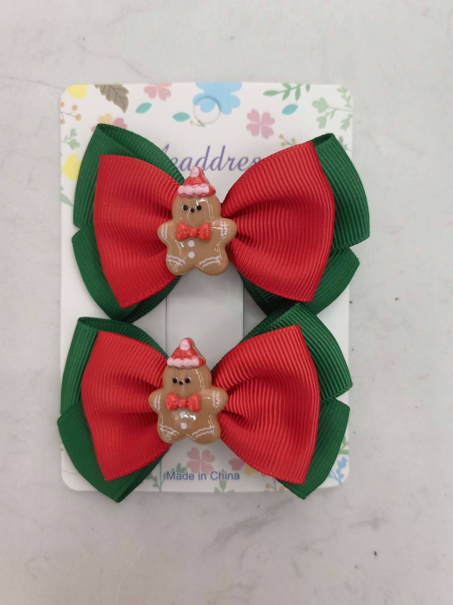 圣诞领结，老人，圣诞树，雪人细节图