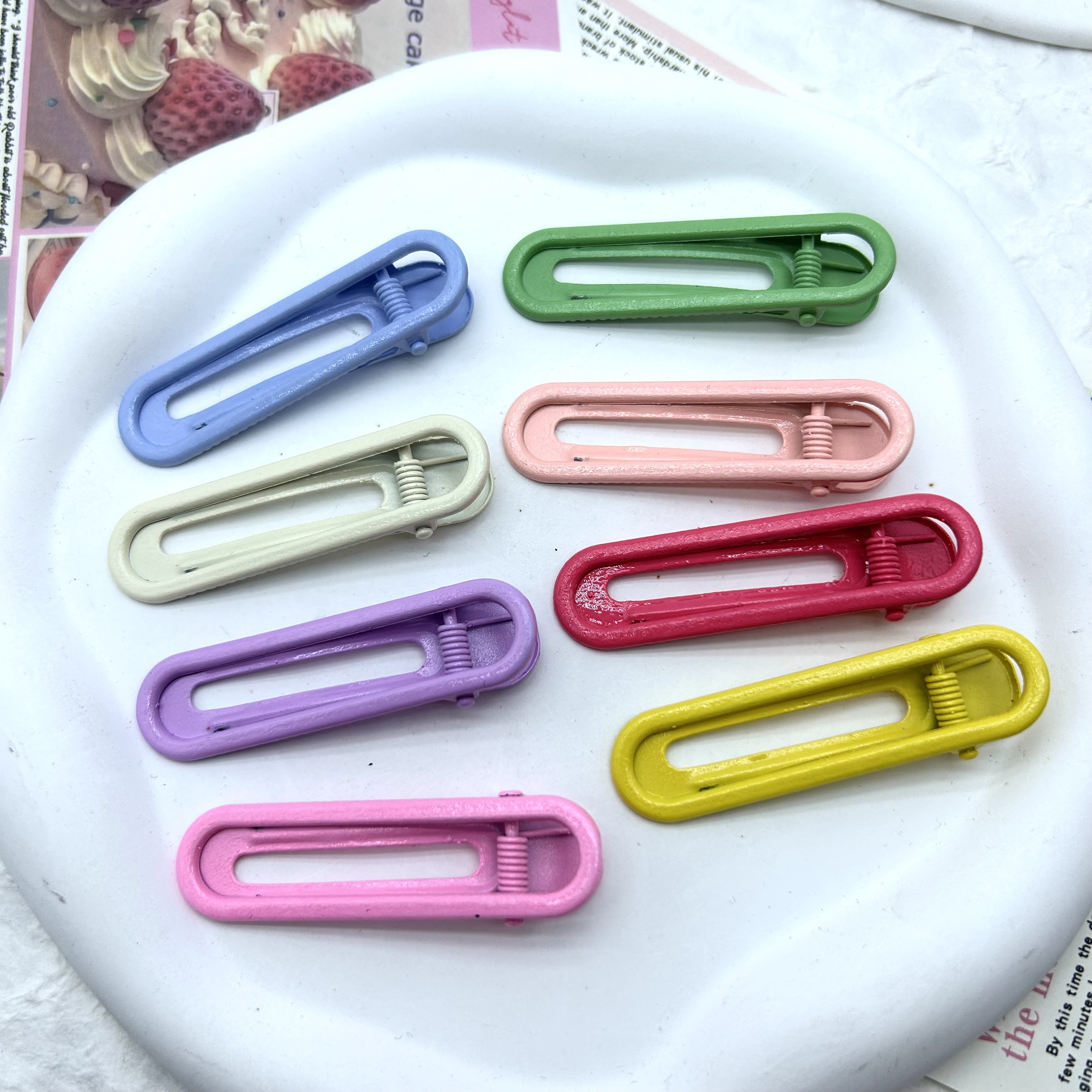 Creative accessories, ladies' hair accessories, hair clips, grab clips, headwear, simple and fashionable clips, Korean-style hair accessories, hair tying tools Item Picture