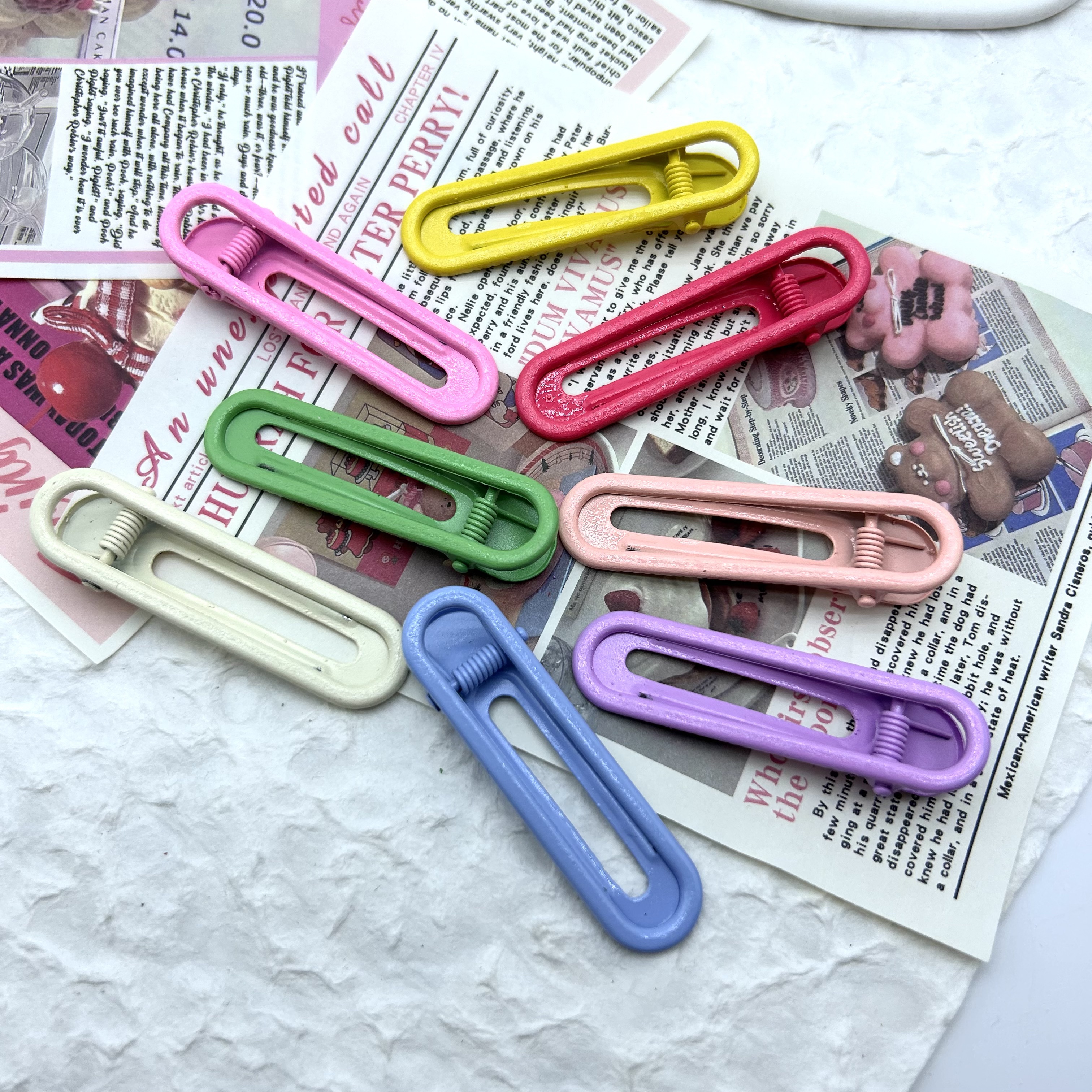 Creative accessories, ladies' hair accessories, hair clips, grab clips, headwear, simple and fashionable clips, Korean-style hair accessories, hair tying tools details Picture