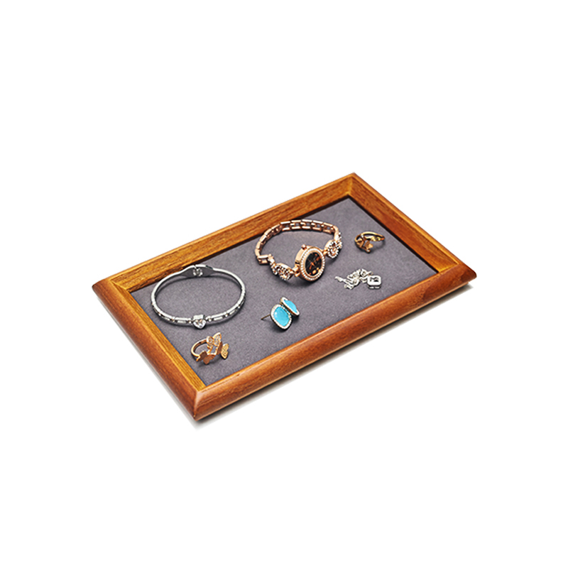 Zhihua Ash jewelry Display Stand, solid wood jewelry stand, rectangular jewelry display stand Item Picture