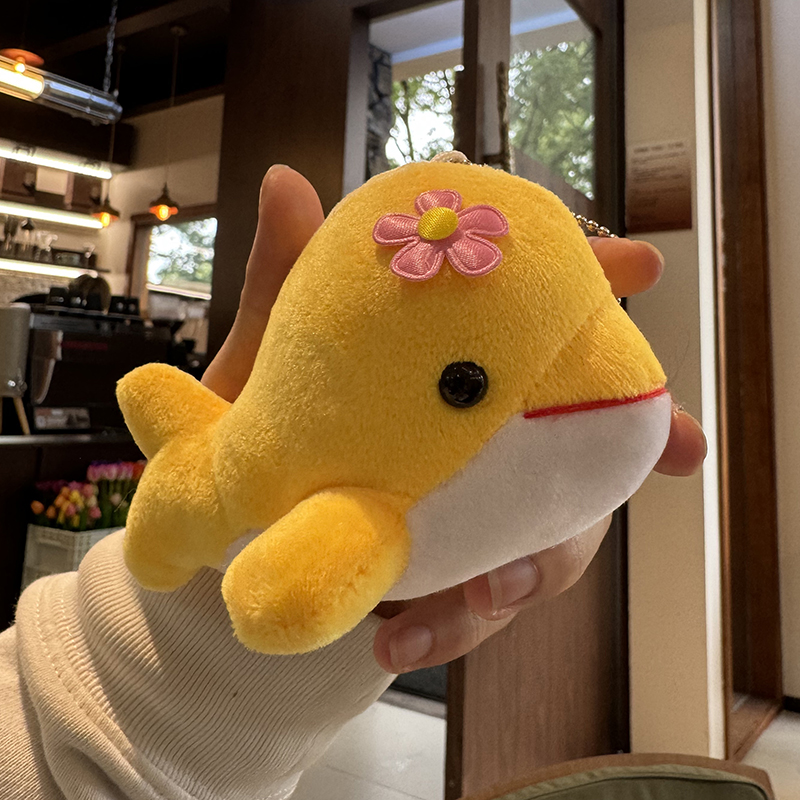 Plush toys, dolphin dolls, plush toys wholesale, super cute, safe and environmentally friendly materials, Children's Day gifts Specification image