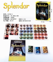 Cross-border sales of English Splendor bright gem game puzzle toys