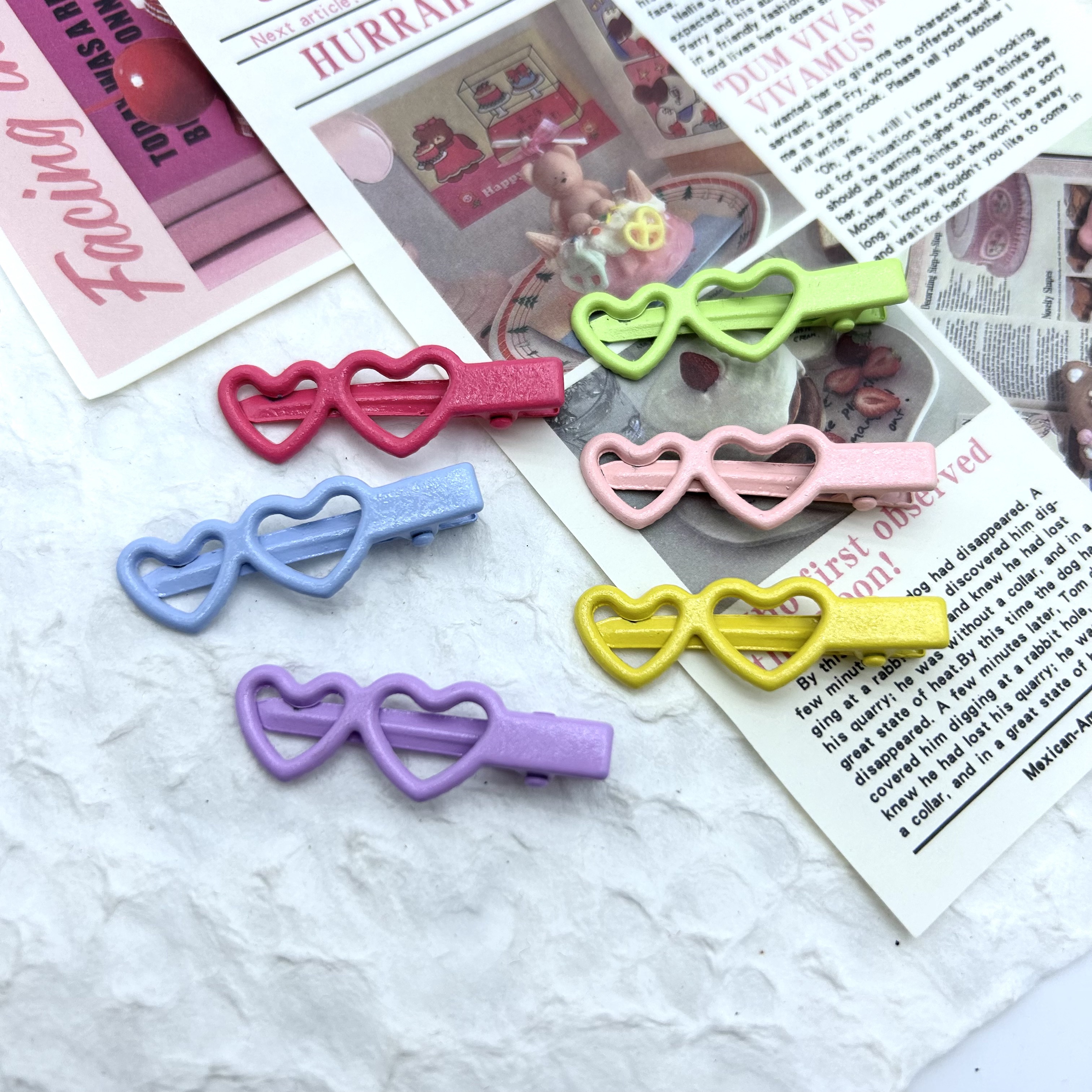 创意饰品 发饰 独特设计 小发夹 抓夹 精致夹子 美发装饰品 简约时尚头饰