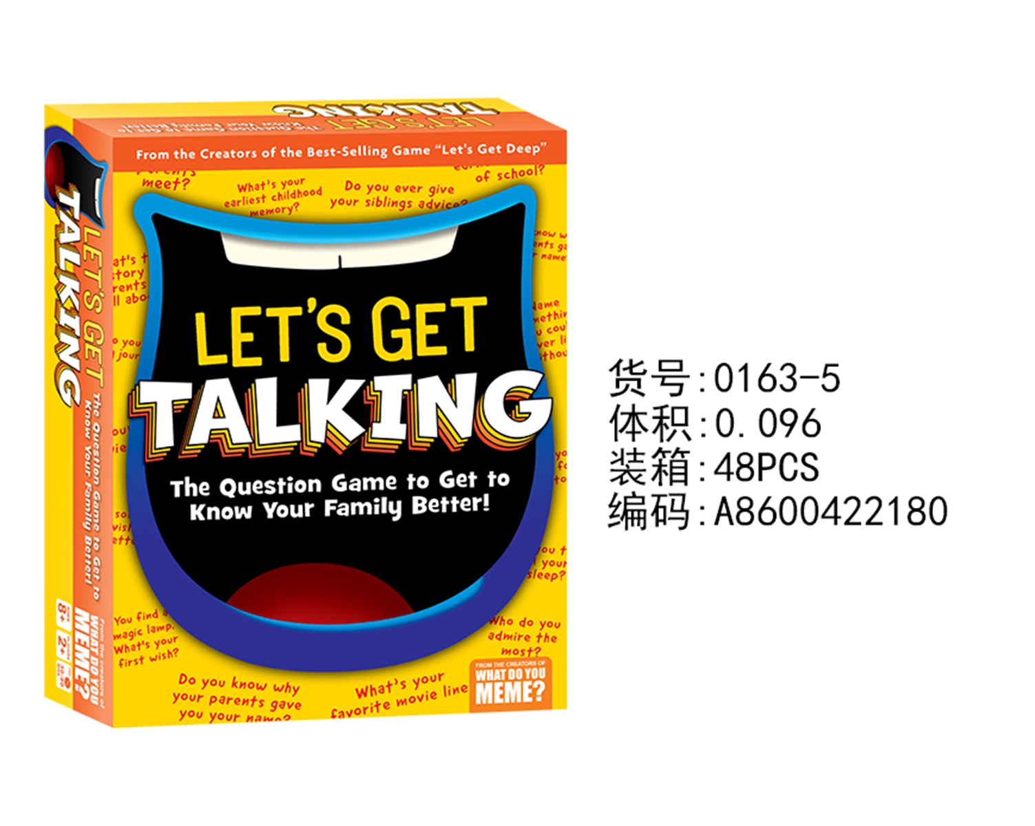 LET'S GET TALKING Card game FiLL IN THE Blanks card game puzzle toy