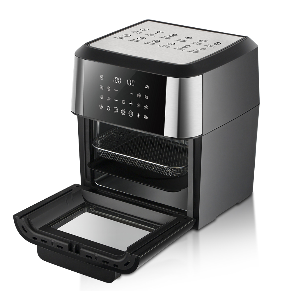 RAF European Standard cross-border air fryer 12L large-capacity multi-functional household electric fryer with visual intelligent touch screen and oil-free Item Picture