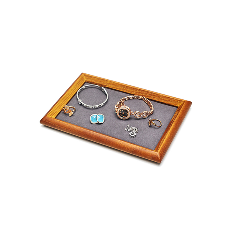 Zhihua Ash jewelry Display Stand, solid wood jewelry stand, rectangular jewelry display stand Application Scenario