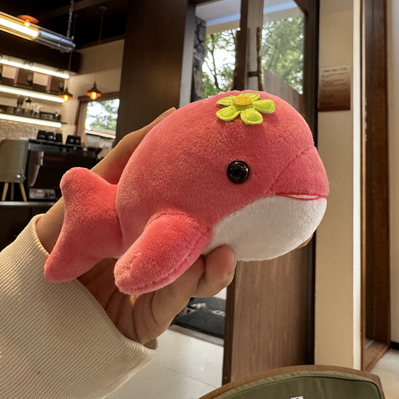 Plush toys, dolphin dolls, plush toys wholesale, super cute, safe and environmentally friendly materials, Children's Day gifts details Picture