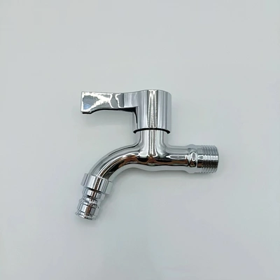 Manufacturer Direct Power Plated Stainless Steel Washing Machine Special Faucet 4 Minutes Quick Single Cold Water Faucet