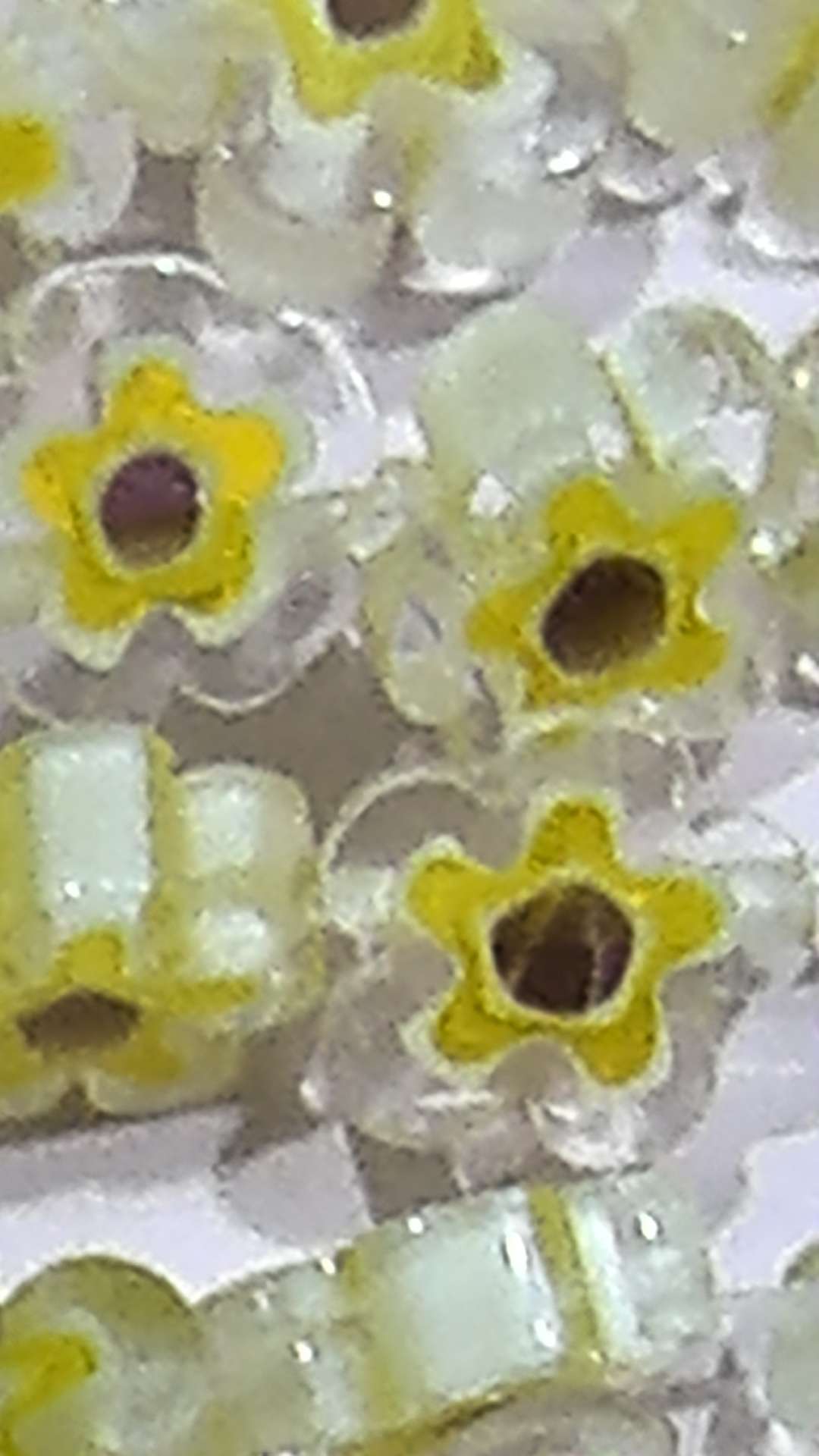 千花琉璃人工琉璃10mm梅花手链项链diy饰品配件厂家直销细节图