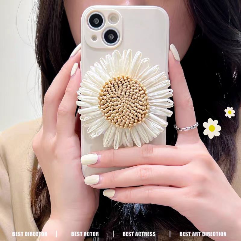 PP grass sunflower chrysanthemum Handmade DIY environmental creation decoration three-dimensional flower shoes, hats, bags and flower accessories Application Scenario