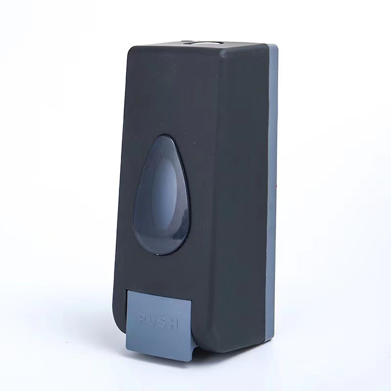 外贸手动壁挂式皂液器 给皂器医院手动消毒器600ML