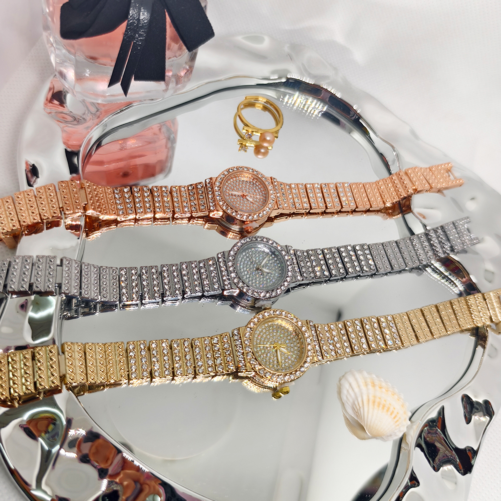 Steel Belt Fashion Leisure Compact Set Steel Belt Watch New Star Watch Women's Watch Wholesale Round Square Item Picture