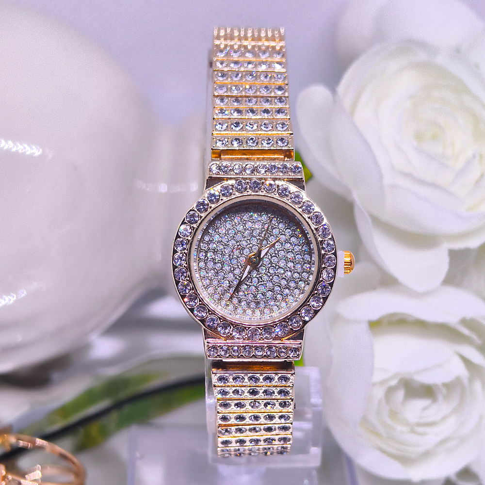 Fashion Leisure Compact Set Steel Belt Watch New Star Watch Women's Watch Wholesale Square Round Specification drawing