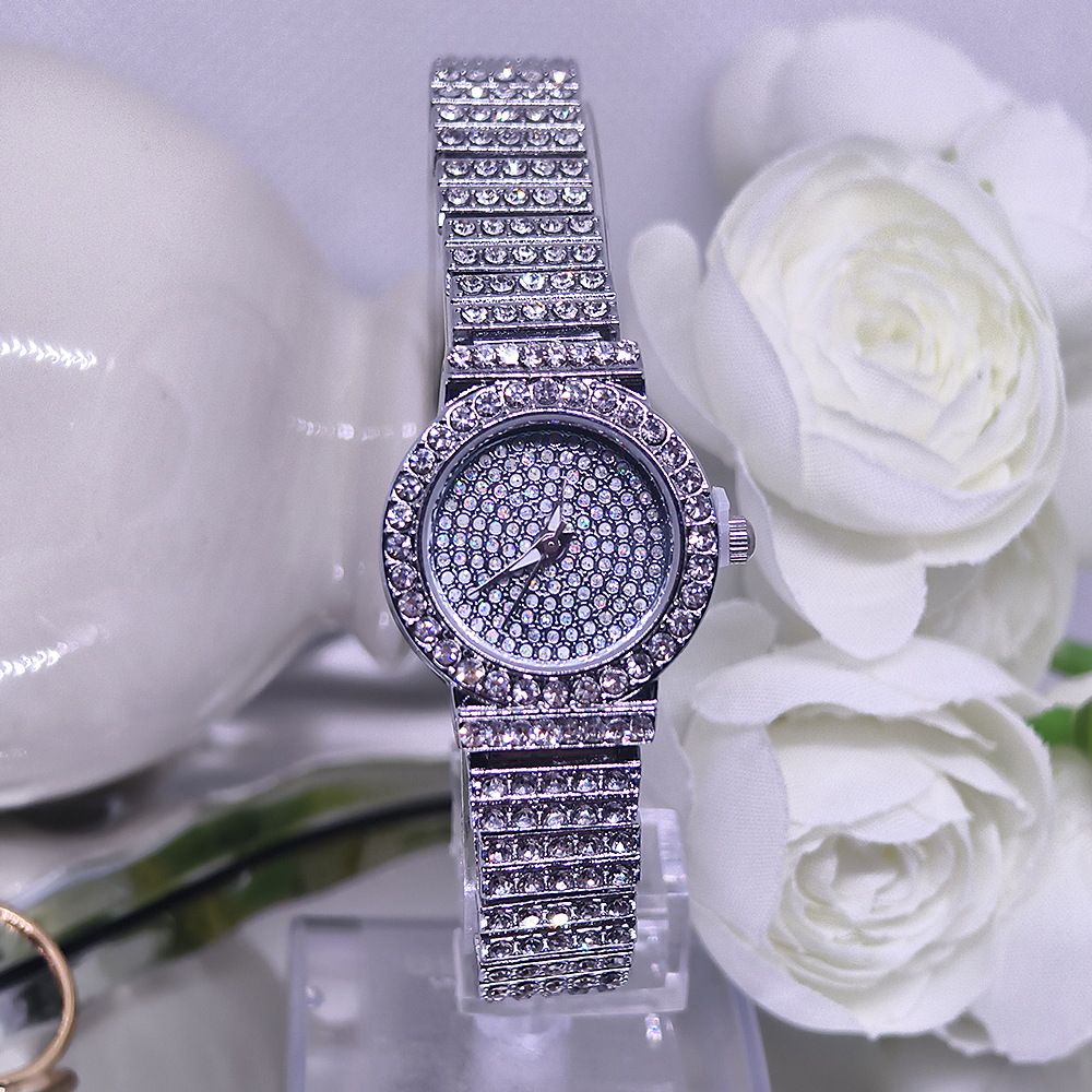 Fashion Leisure Compact Set Steel Belt Watch New Star Watch Women's Watch Wholesale Square Round Item Picture