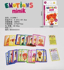 Cross-border sales of Russian EMOTIONSmimik card game Russian doxha - - "black - -" - card game Russian MAFIA game puzzle toy