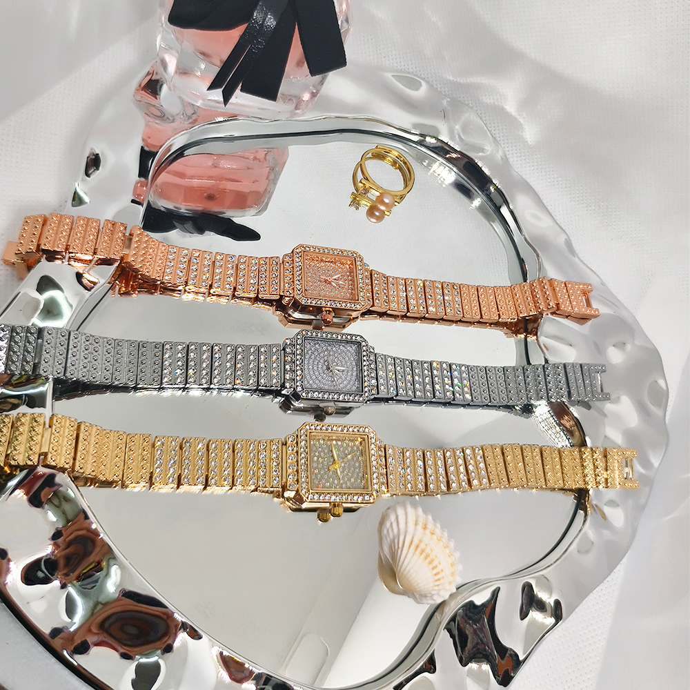 Steel Belt Fashion Leisure Compact Set Steel Belt Watch New Star Watch Women's Watch Wholesale Round Square Application Scenario