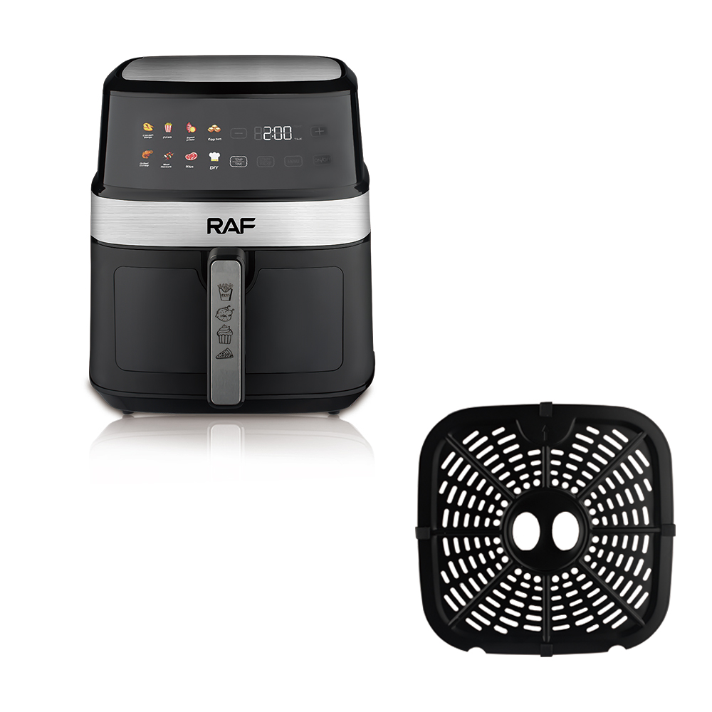 RAF European standard cross-border air fryer, large capacity 8L multi-functional household electric fryer, visual intelligent touch screen, oil-free R.5343 Application Scenario