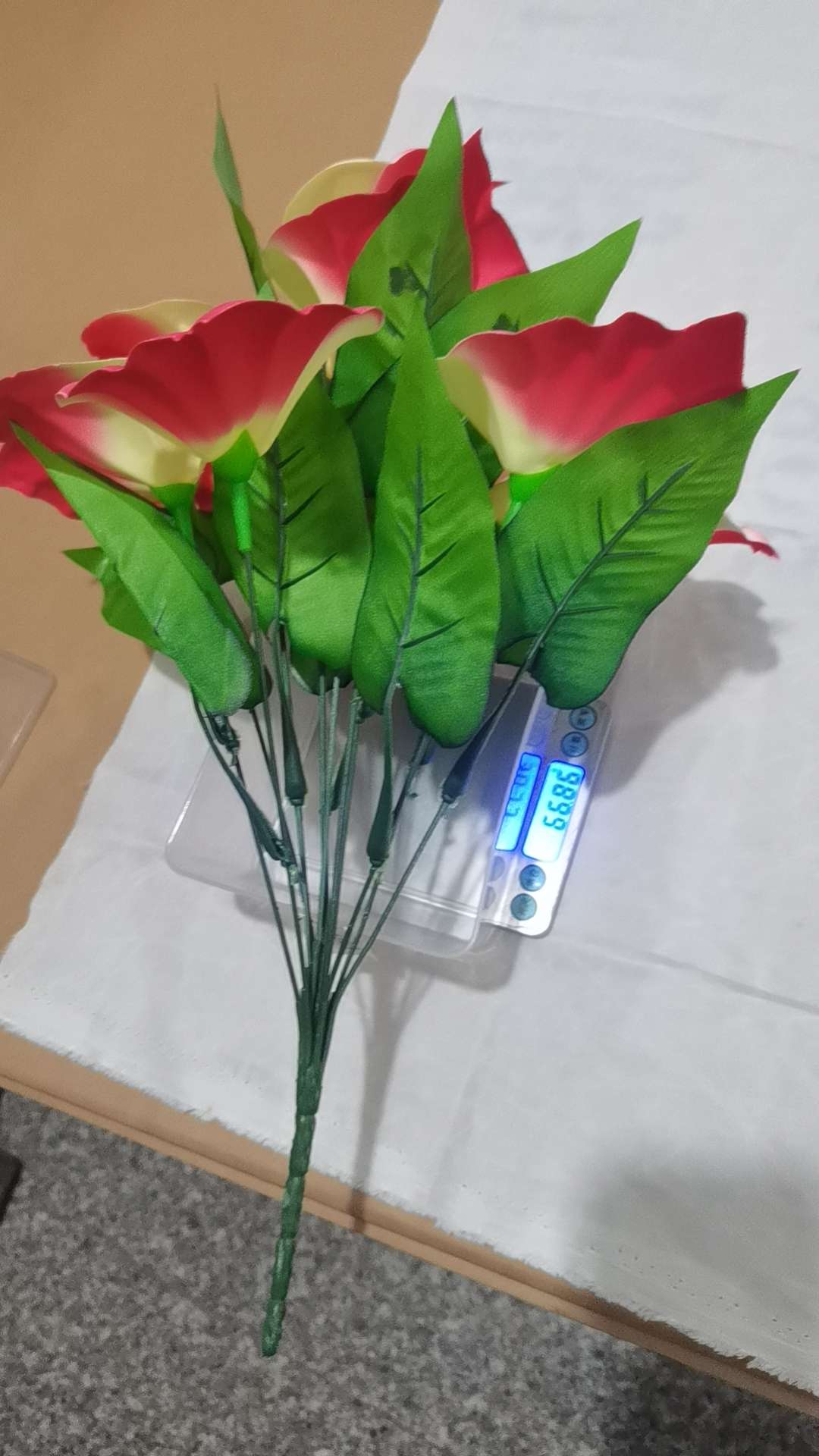 塑料花实物图