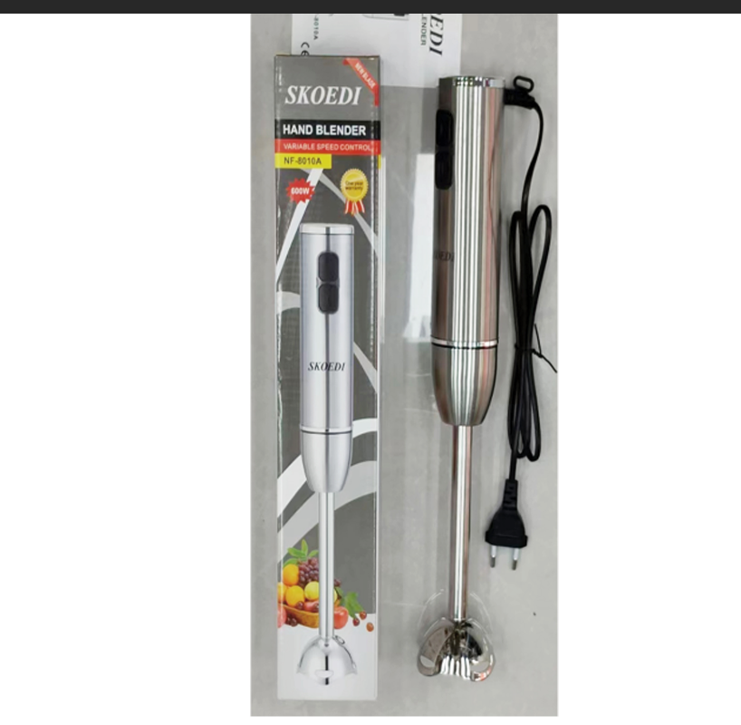 Handheld European standard new stainless steel cooking stick and blender for household use