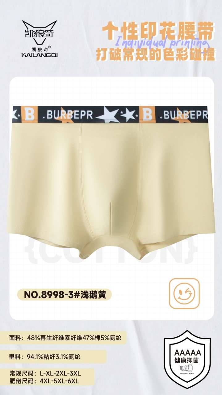 Han Shilong's seamless underwear for you, xL, 2xL, 3xL, mixed sizes detail image 19