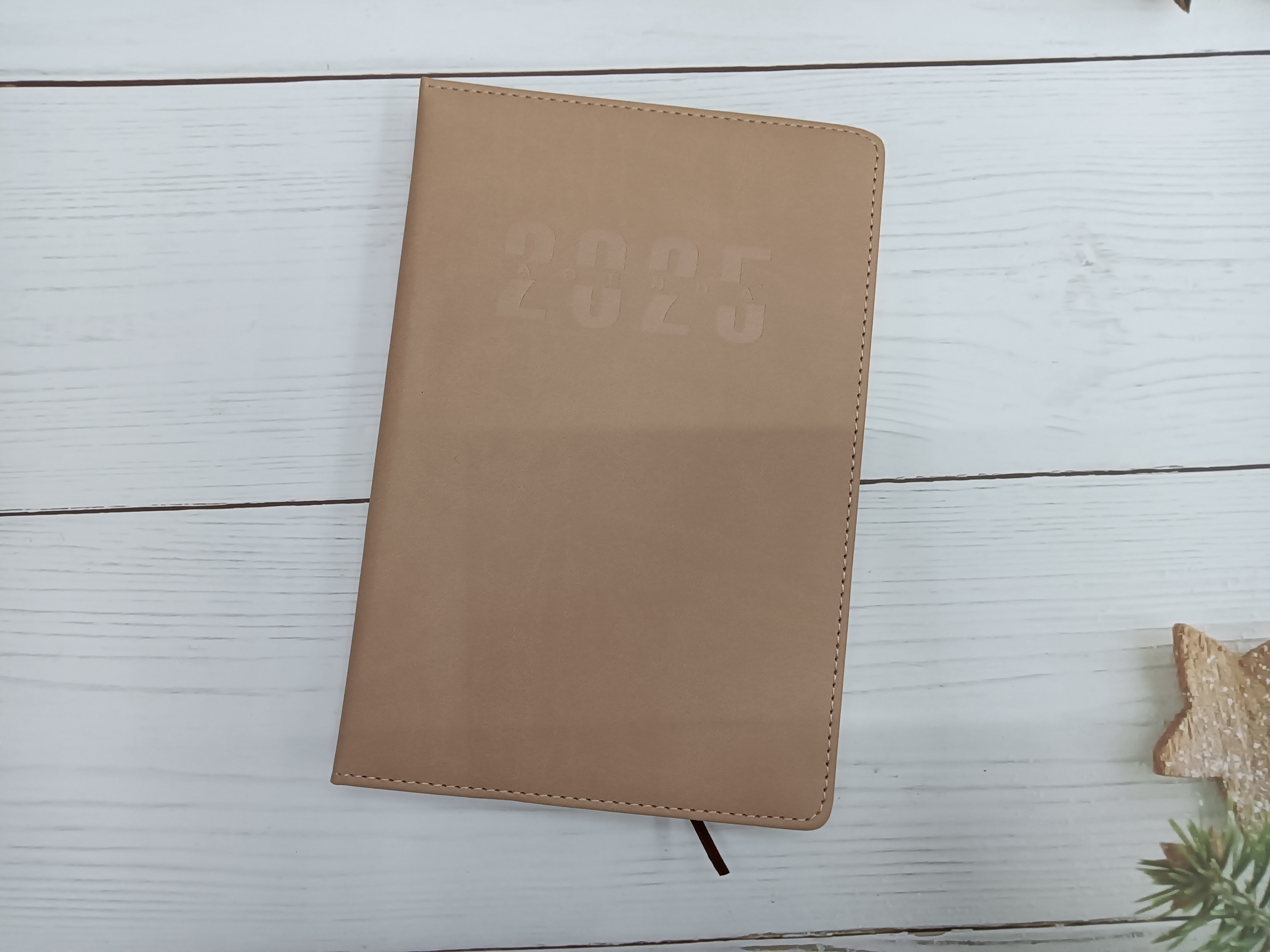 点滴厂家直销2025年历本阿语加法语双语言内芯双色PU本支持来版定制内芯/外壳/笔记本详情1