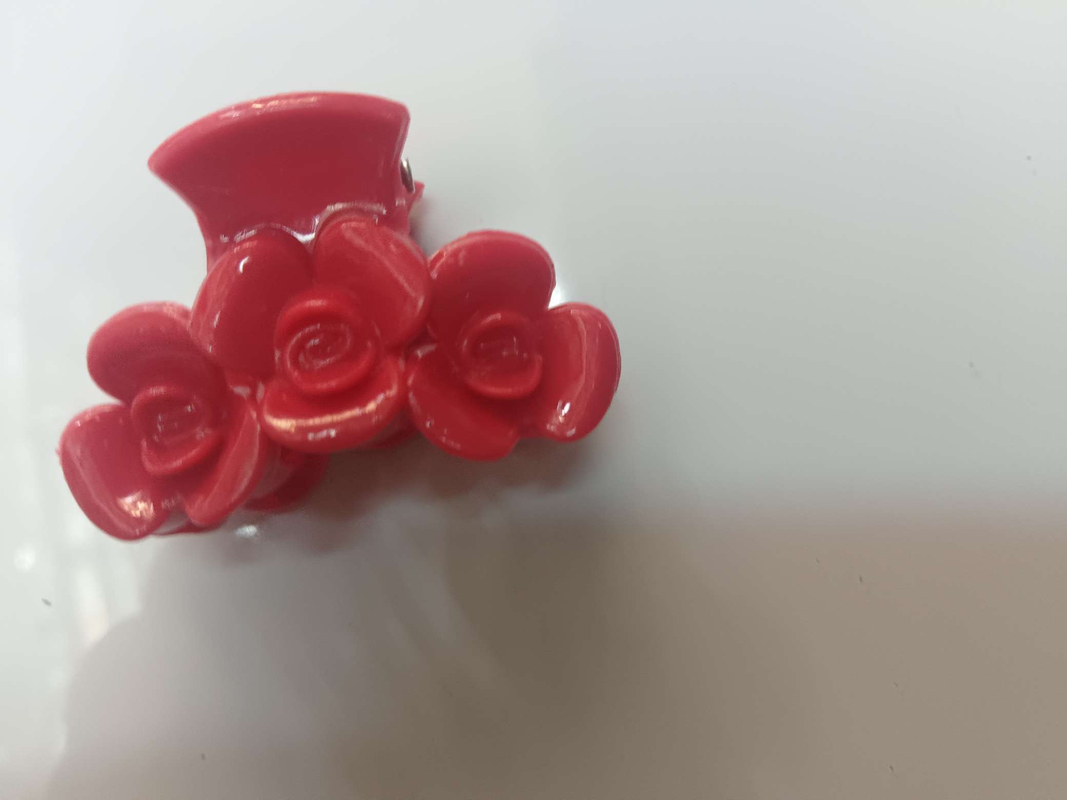 4公分三朵花网红流行饰品彩色爪A2一11