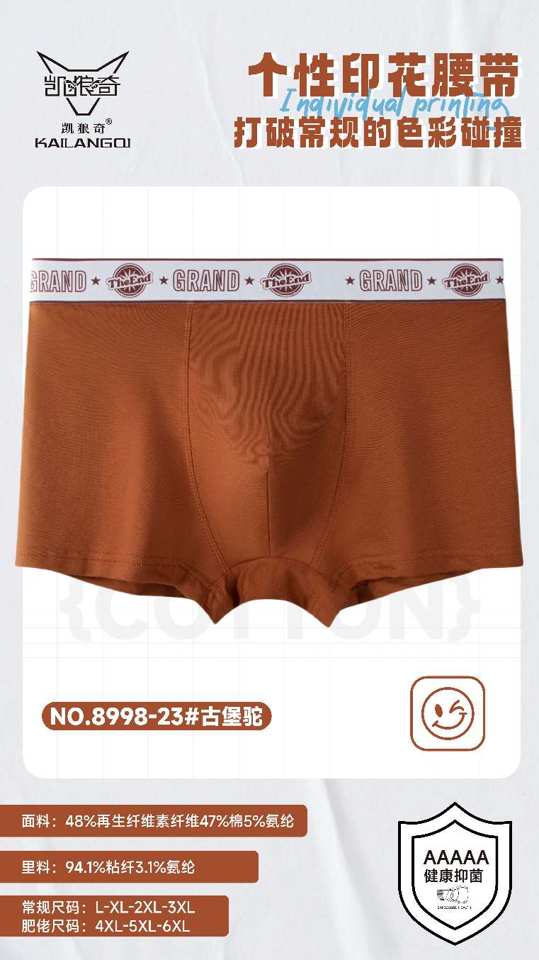 Han Shilong's seamless underwear for you, xL, 2xL, 3xL, mixed sizes detail image 6
