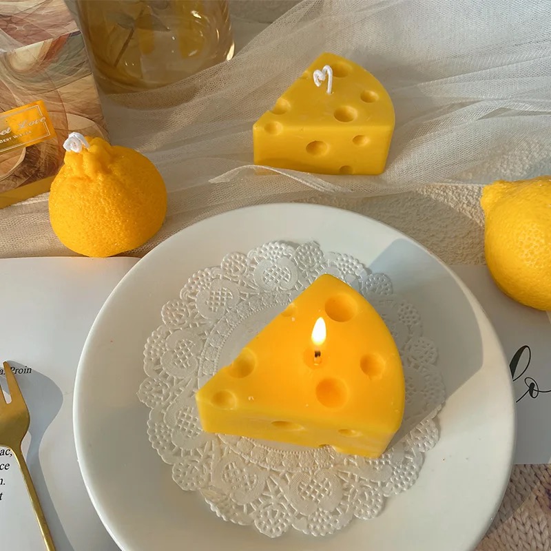 ins Decorative items, scented candles, souvenirs, cheese-scented candles, creative party decorations, restaurant table ornaments, flameless scented candles, solid scented candles, scented candles, scented candles, home scented candles, scented candles sets pic 7