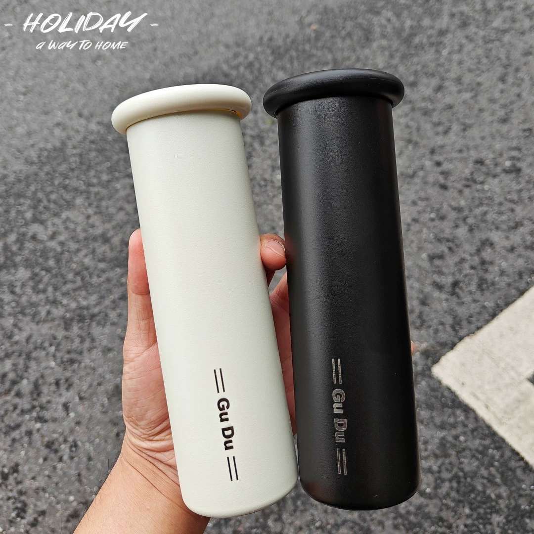 S98-YHSQ6026 high-grade stainless steel insulated cup, portable car cup, portable cup, small cold preservation straight cup detail image 9