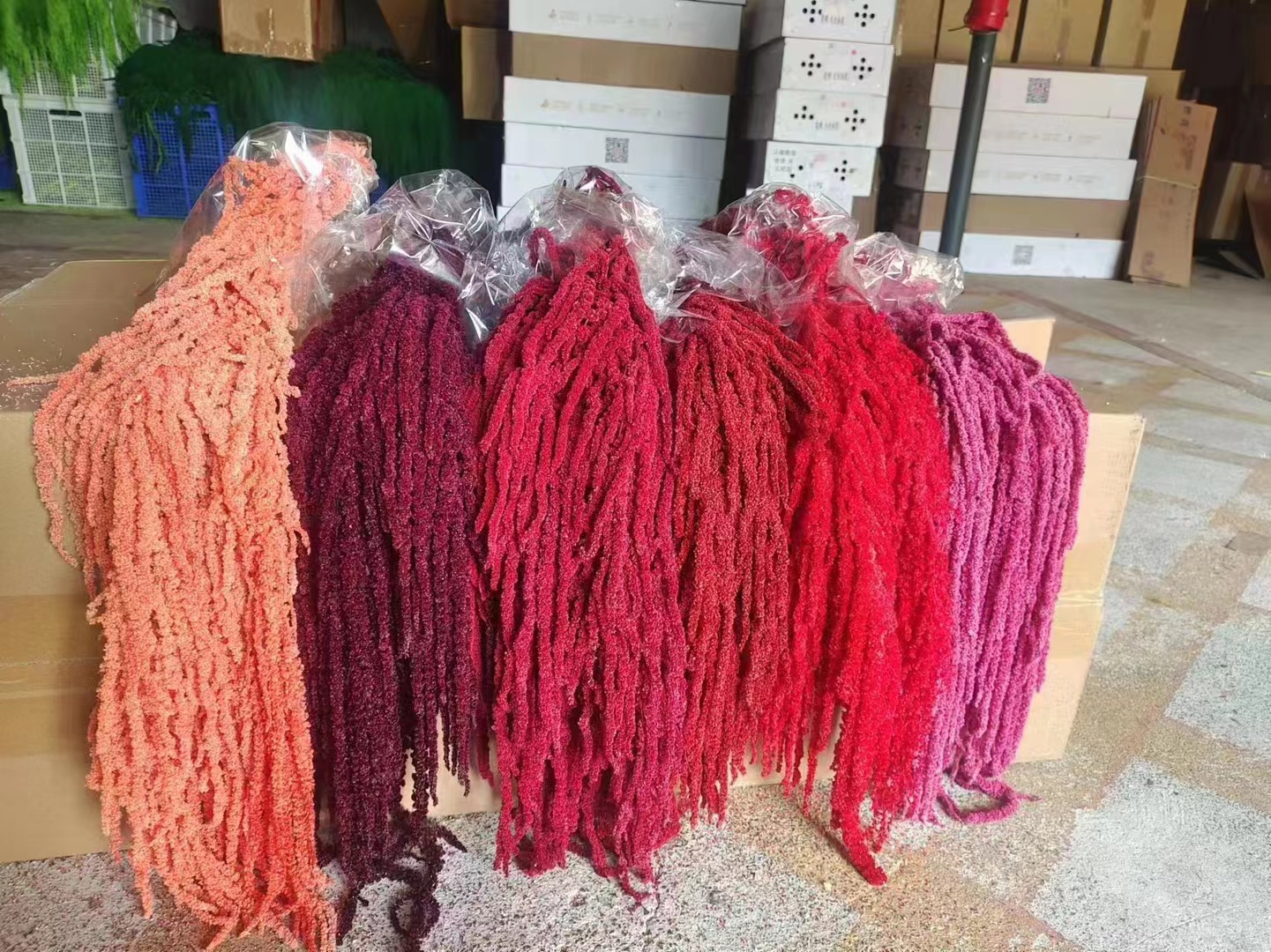 永生花/玻璃罩永生花/手工编织diy花/藤圈/毛线勾编积产品图