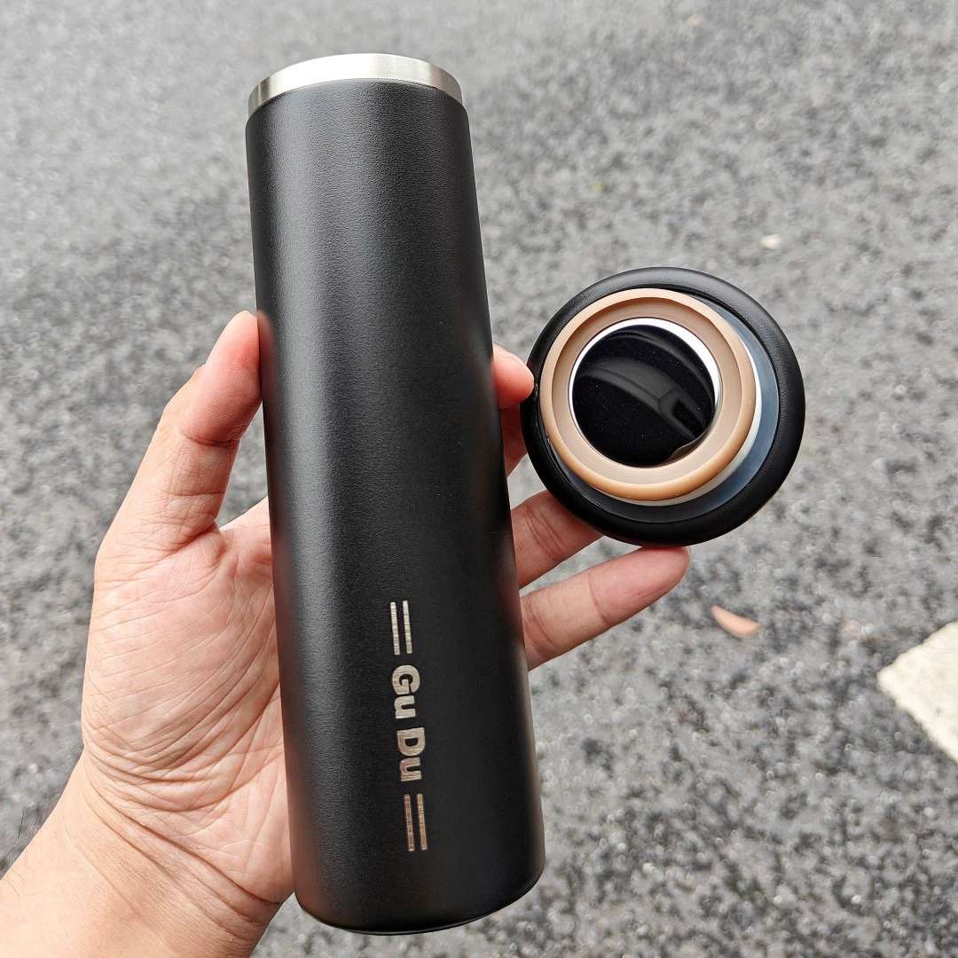 S98-YHSQ6026 high-grade stainless steel insulated cup, portable car cup, portable cup, small cold preservation straight cup detail image 4