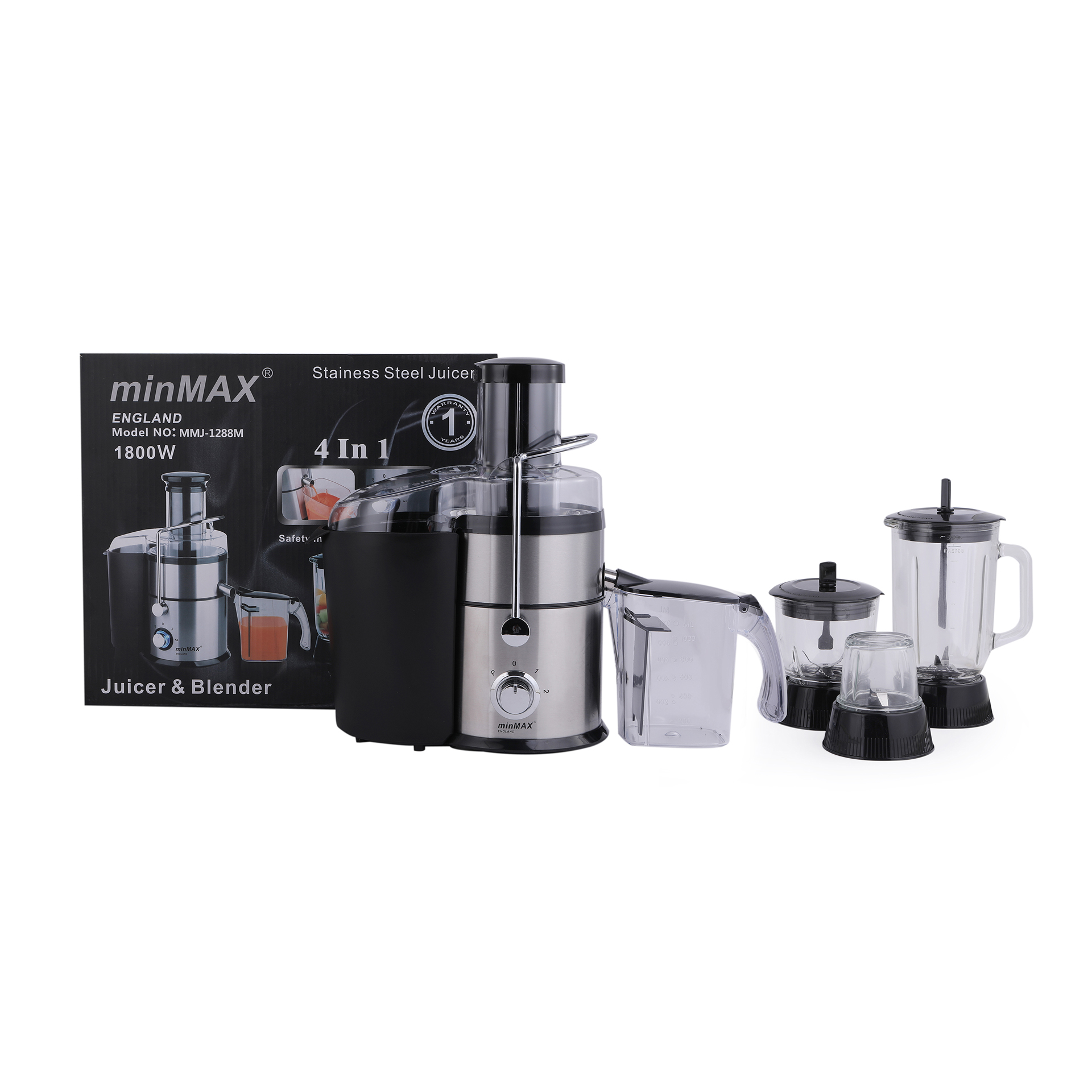minMAX multifuncional hogar centrífugo 4 en 1 juicer original juicer 1288 details Picture