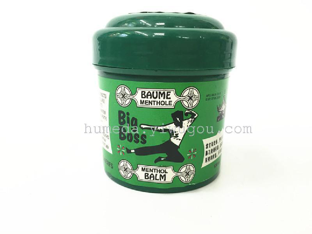工厂直销 清凉油风油精薄荷膏 BIG BOSS BAUME