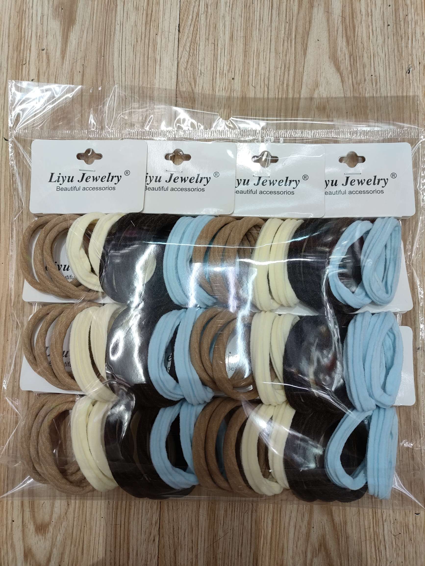 饰品新款发饰头饰发圈头绳皮筋设计 独特时尚电话绳发圈大肠发圈女生日常配饰发产品图