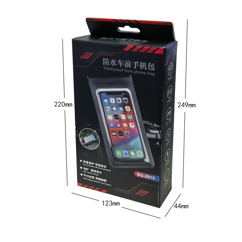 BG-2915BICI cycling bicycle mobile phone waterproof Bag Touch Screen mobile phone bag stand Bicycle waterproof Bag Bag Navigation Stand mobile phone stand equipment pic 11