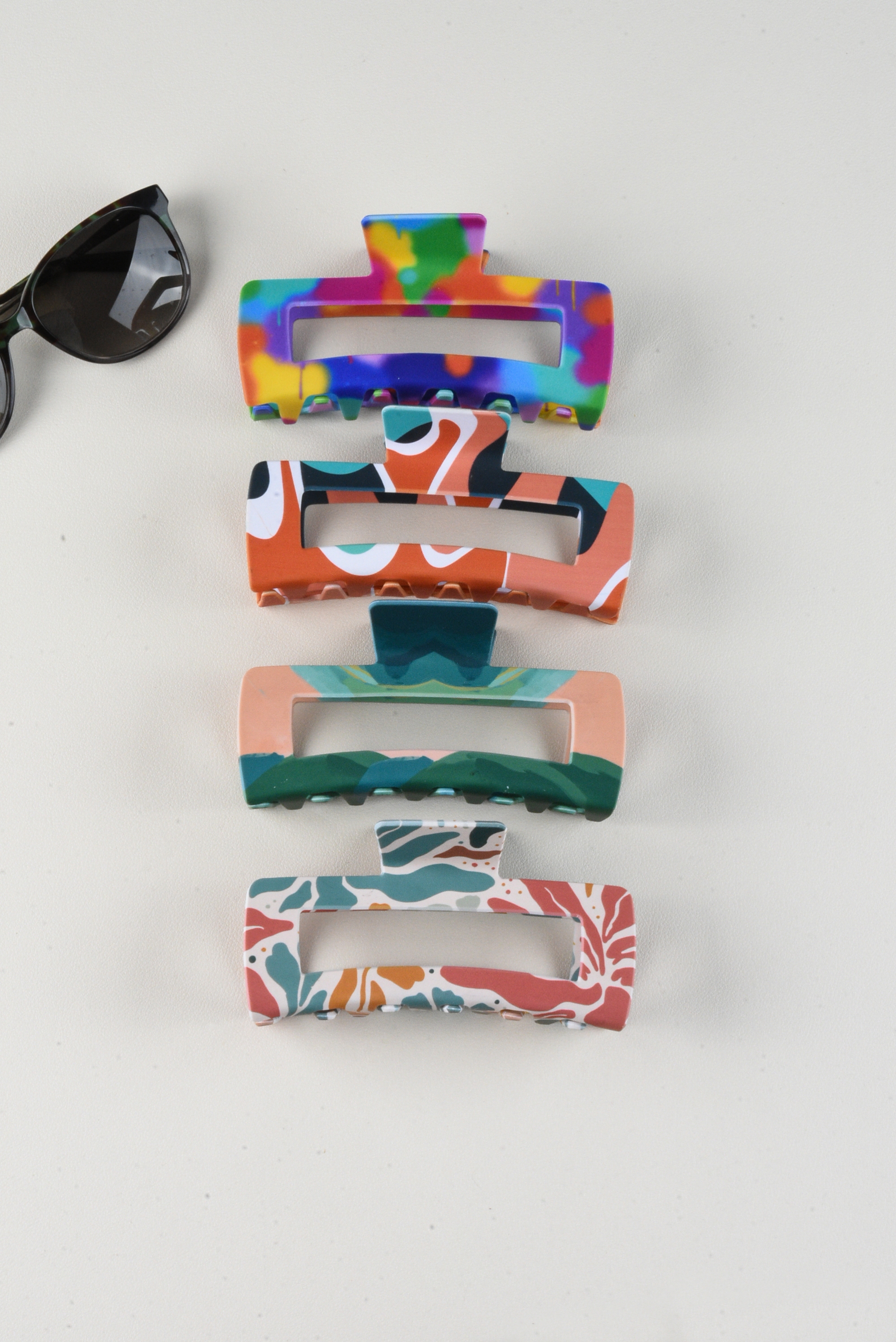 Oversized clip back of head Coiffure Shark Clip Clip Women's premium hair clip clip Hair clip print clip clip clip clip hair accessory