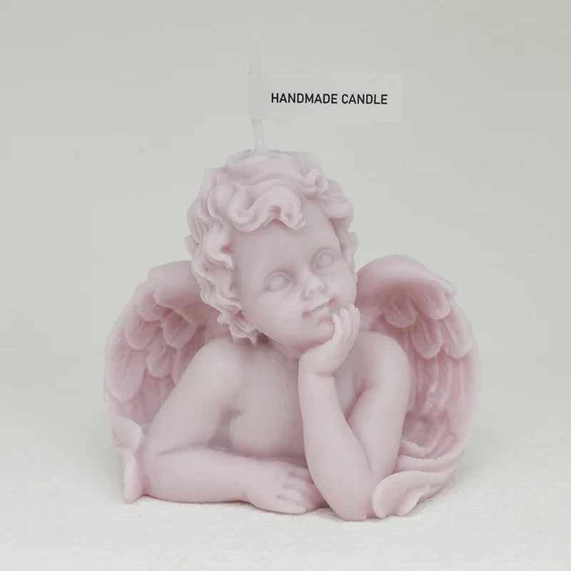 Little Angel with Wings handcrafted sculpture, Fragrance, aromatherapy, candle, cake decoration, decorative item, wedding gift, flameless aromatherapy, solid aromatherapy, aromatherapy, aromatherapy, candle, home aromatherapy, essential oil, aromatherapy, candle, fragrance, aromatherapy Item Picture