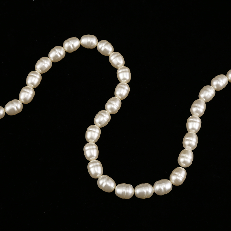 ABS plastic pearls, irregular-shaped imitation Baroque details Picture