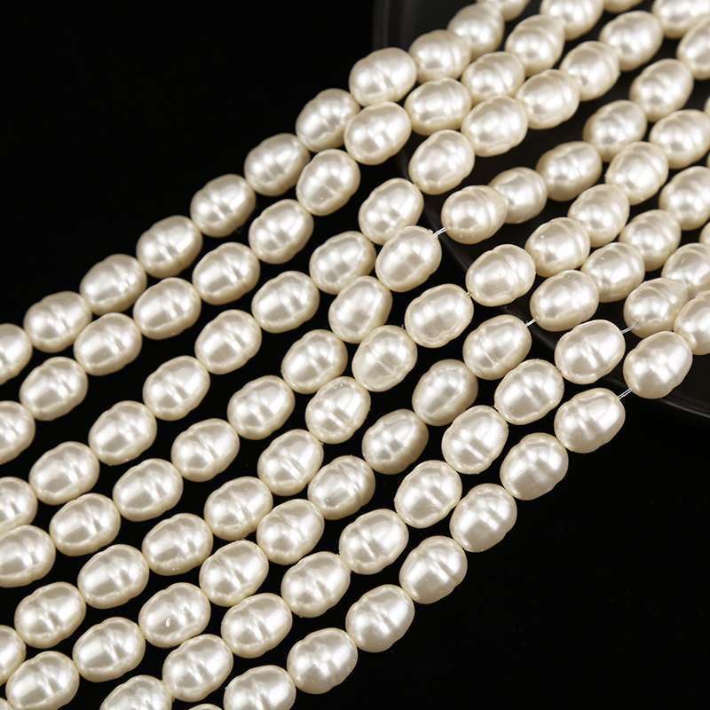 ABS plastic pearls, irregular-shaped imitation Baroque