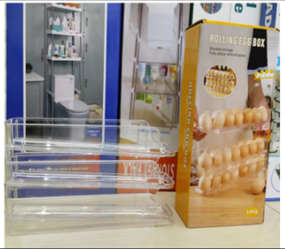 Egg rack storage box