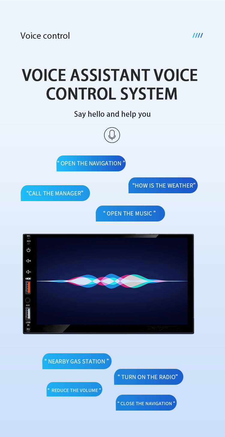 车用影音高清7寸车载MP4车载MP5蓝牙免提FM插卡机倒车优先7023B详情5