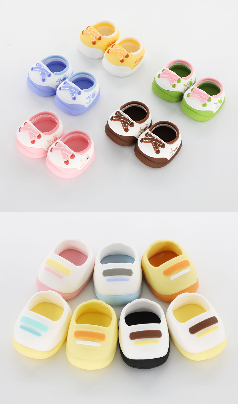 娃娃鞋子配饰20cm棉花娃娃换装拖鞋可爱娃用鲨鱼兔子狗狗学步鞋娃娃鞋子配饰20cm棉花娃娃换装拖鞋可爱娃用鲨鱼兔子狗狗学详情4