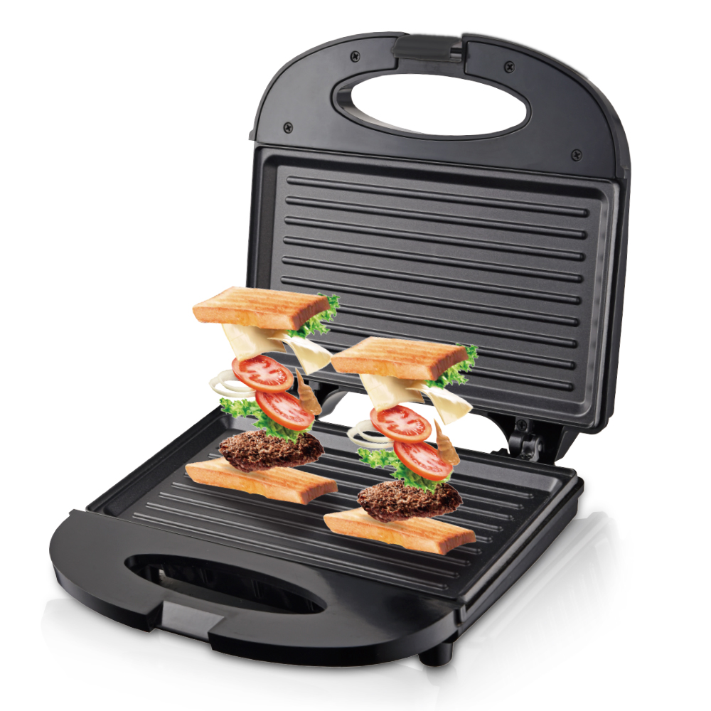RAF Cross-border European standard household multi-functional breakfast machine, sandwich machine, baking, toast, steak, electric griddle Item Picture
