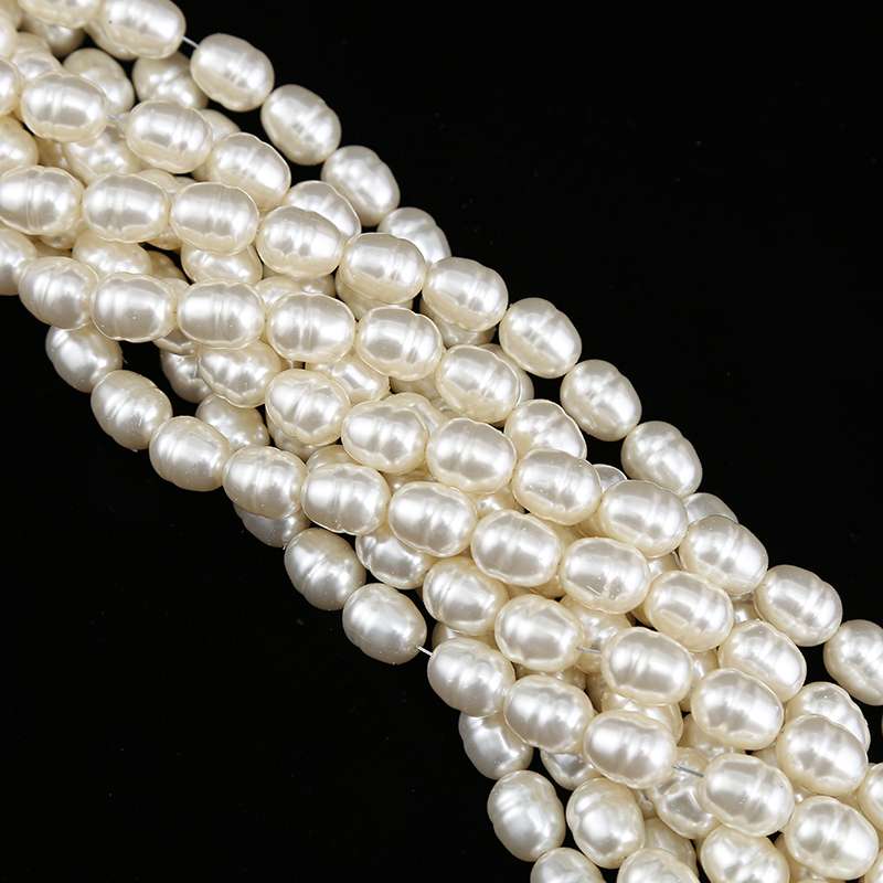 ABS plastic pearls, irregular-shaped imitation Baroque Specification image