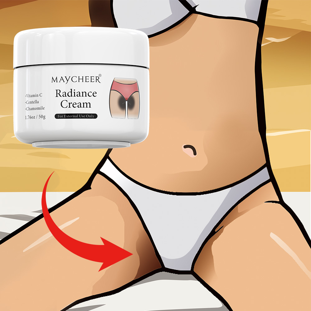 Cross-border MAYCHEER Melatonin Cream whitens the skin, removes dark spots under the armpits, arms, knees and inner thighs details Picture