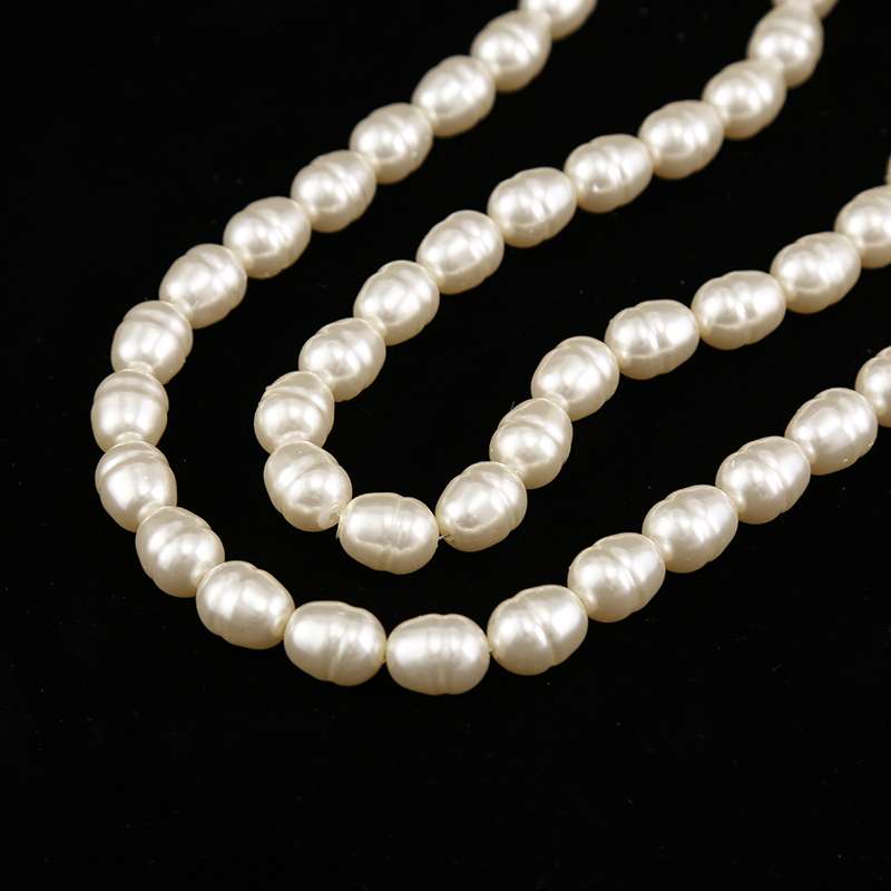ABS plastic pearls, irregular-shaped imitation Baroque Item Picture