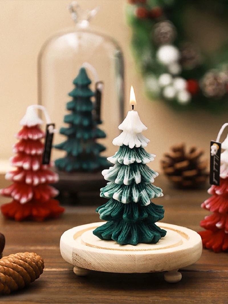 圣诞礼物圣诞树雪花香薰蜡烛ins餐厅桌面摆件圣诞节礼品装饰品伴手礼香薰蜡烛香薰固态香薰无火香薰家居香薰精油香薰香薰香氛详情8