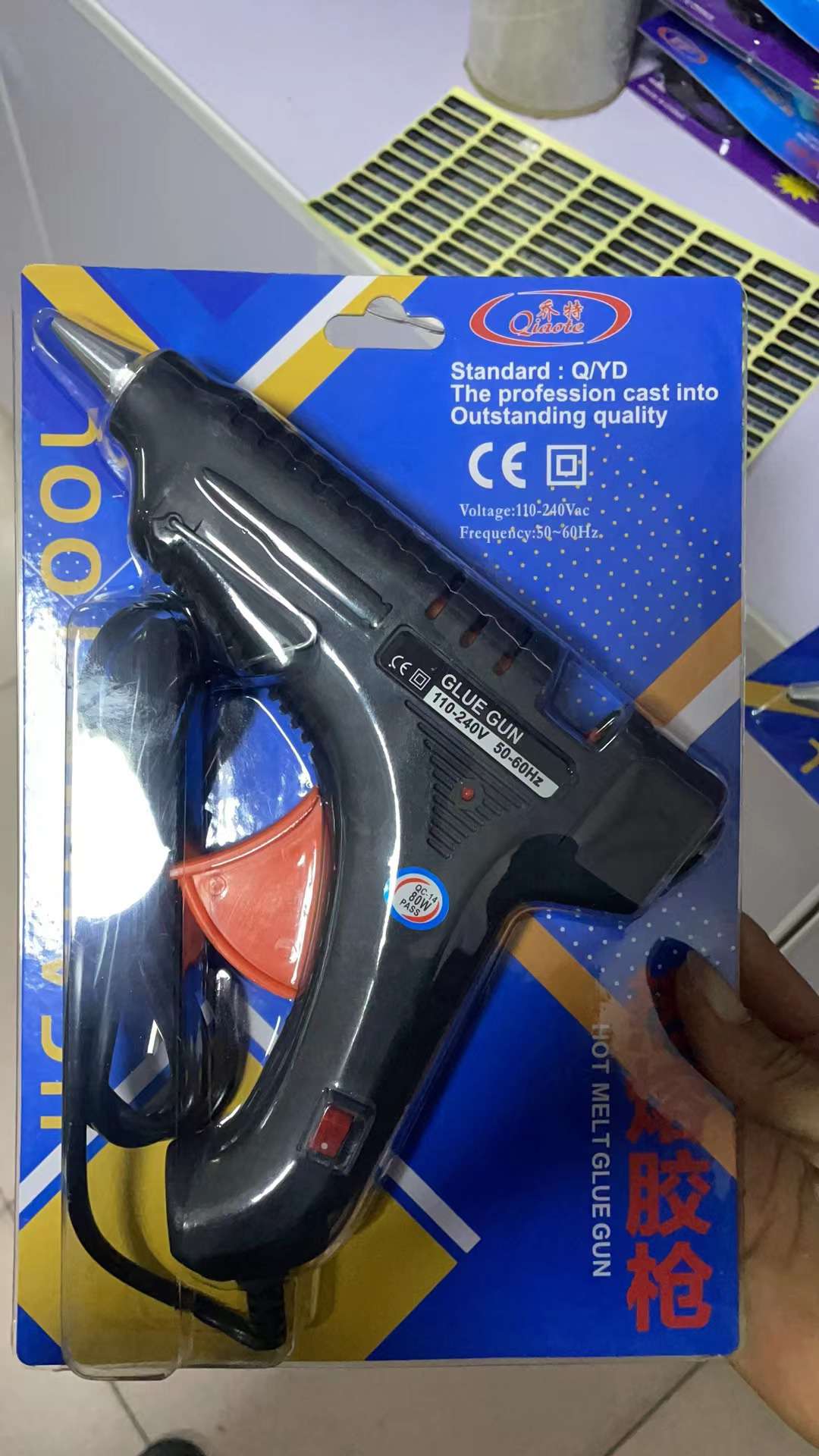 Hot melt glue gun Specification image