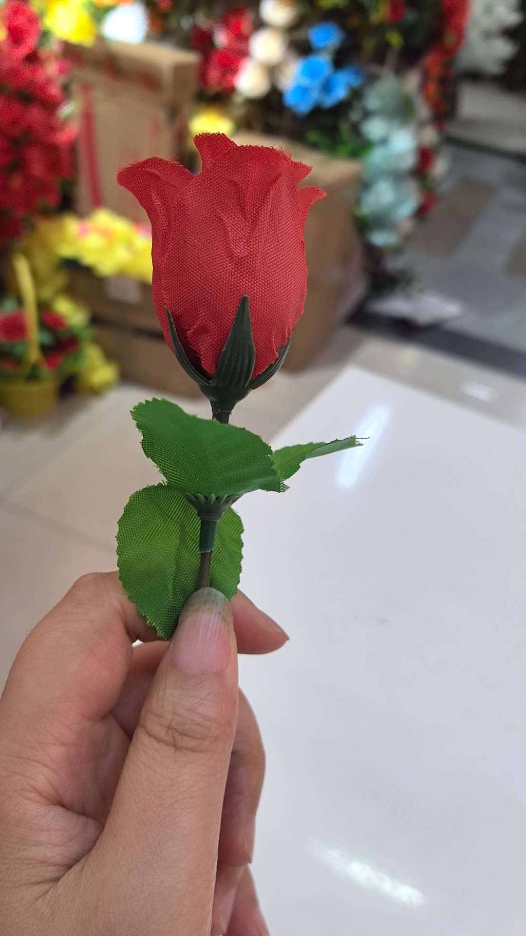 迷你小花束办公室文化装饰 仿真园艺干花礼盒 鞋花底扣花泥 创意成人用品提升氛围迷你小花束产品图