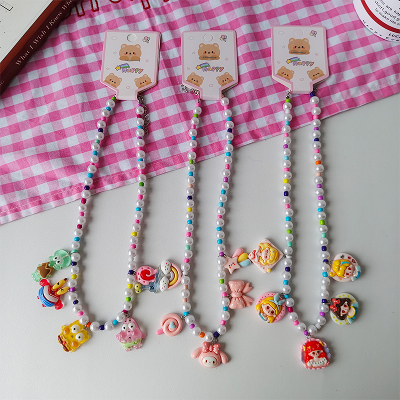 韩版可爱卡通流沙小公主耳夹爱心儿童防夹耳环亚克力女童女孩耳饰 